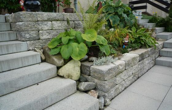 Natursteinmauer, Grüningen
