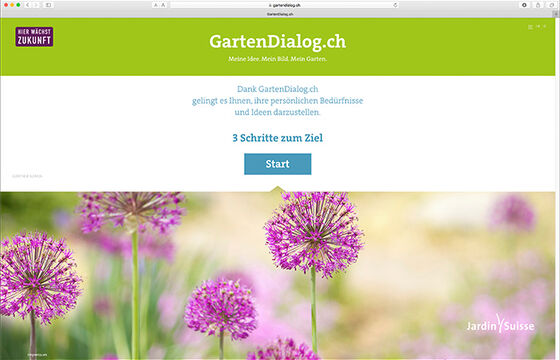 Gartendialog: online Gartenplanung - Hubergartenbau